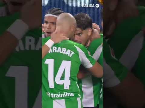 الزلزولي يسجل الهدف التاني لفريقه ريال بيتيس#realbetis #laliga #europe #uefa #championsleague #