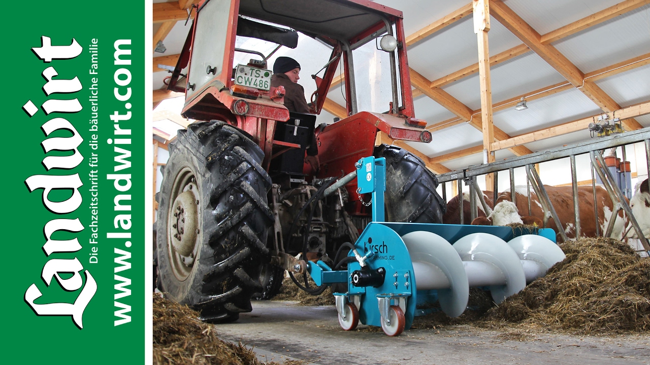 Innovative Futterschnecke Sidewinder für effizientes Fütterungssystem 🚜