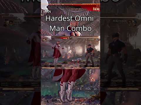 The Hardest Omni-Man Combo In Mortal Kombat 1! #mortalkombat #mk1 #combo