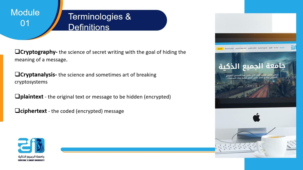 Cryptography Basics: Lecture 1 - ESU ๐
