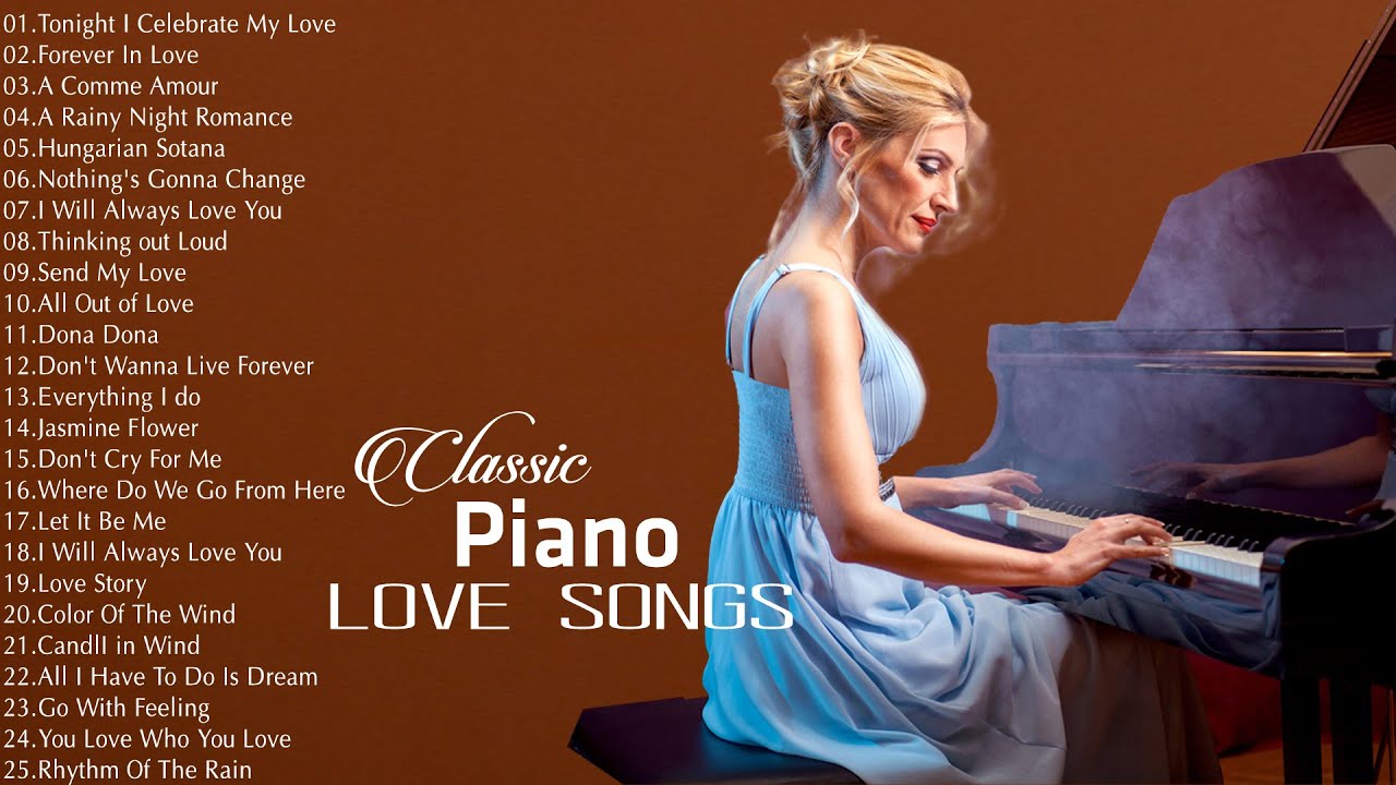 Top 200 Romantic Piano Love Songs 🎹