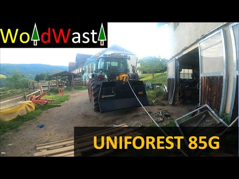 Die neue Seilwinde ist da Uniforest 85G