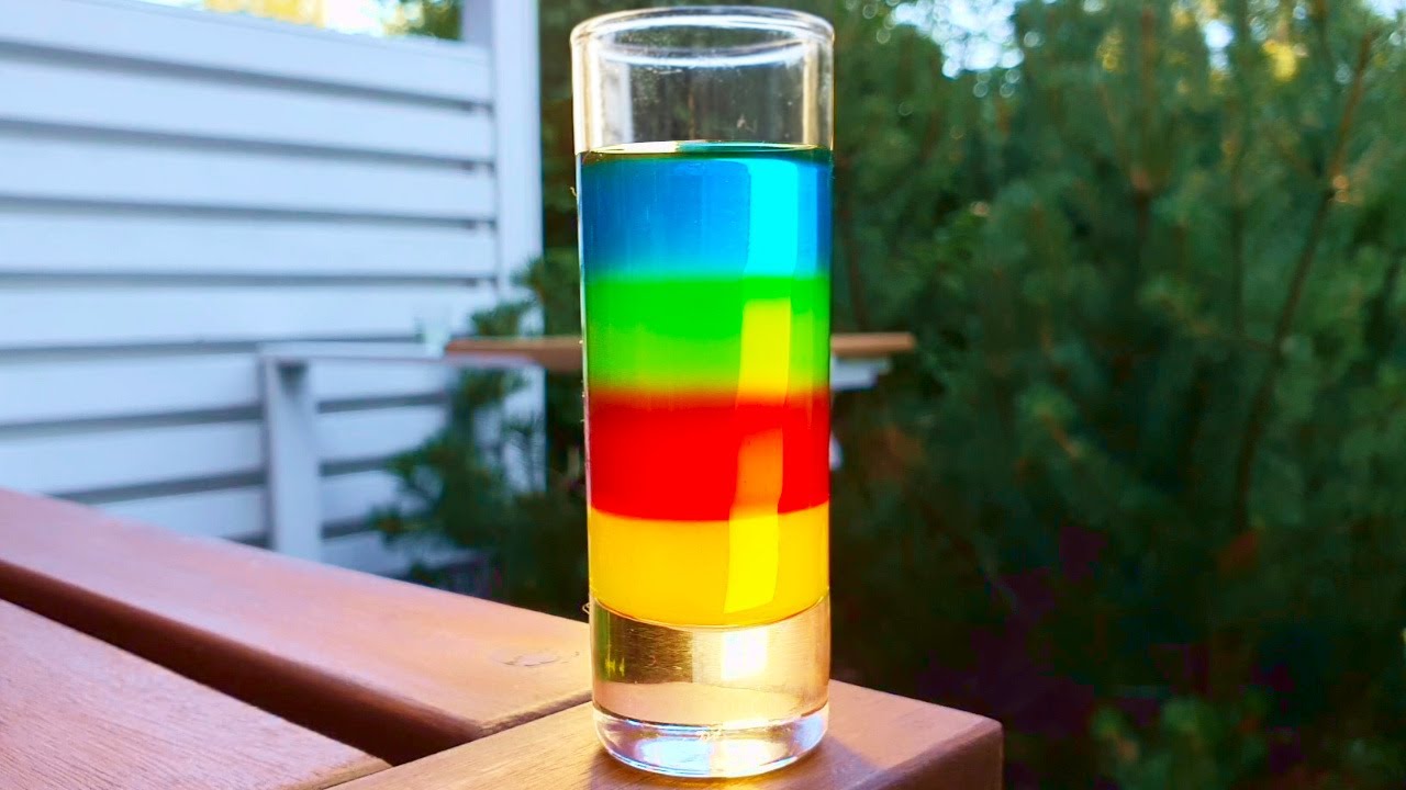 Create a Rainbow Water Tower with Sugar Density 🌈