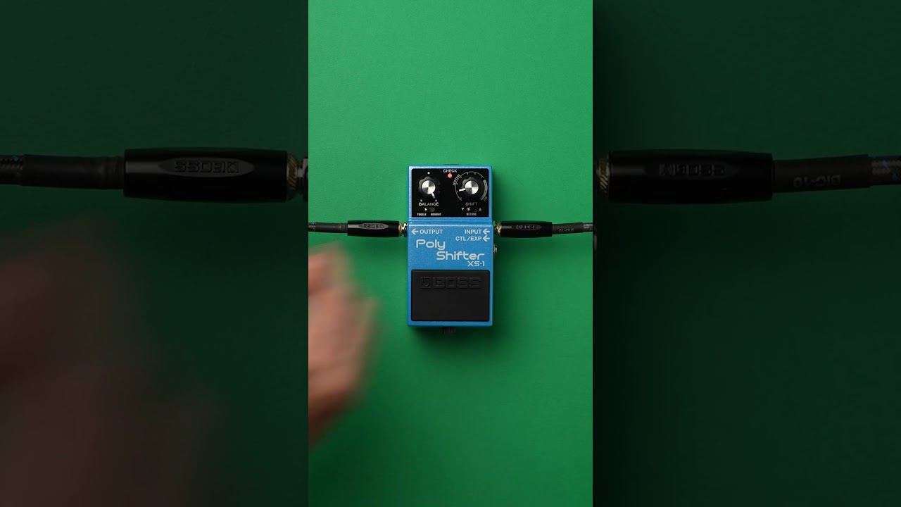 BOSS XS-1 Poly Shifter: Instant Retuning 🪄