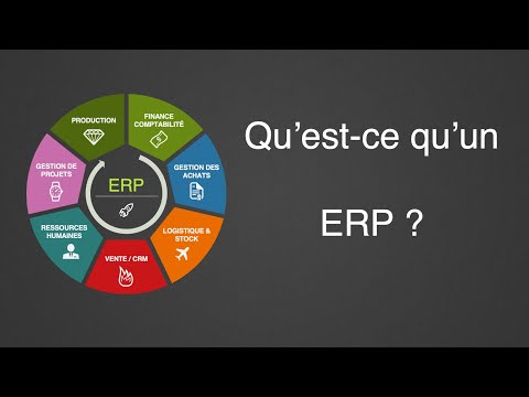 Qu'est ce qu'un ERP ?