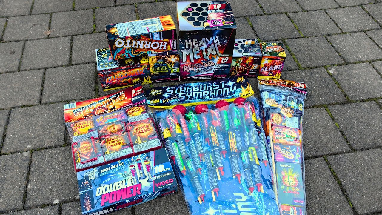 FEUERWERK vom ALDI anzünden & testen! XXL Aldi Vorfreude Tour🔥