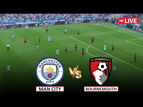 🔴Live : Manchester City vs Bournemouth I English Premier League Full Match I eFootball Pes 21 Game