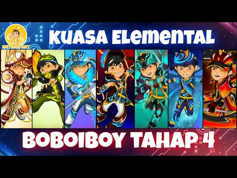 Kuasa Elemental Tahap 4 Boboiboy (fanart)