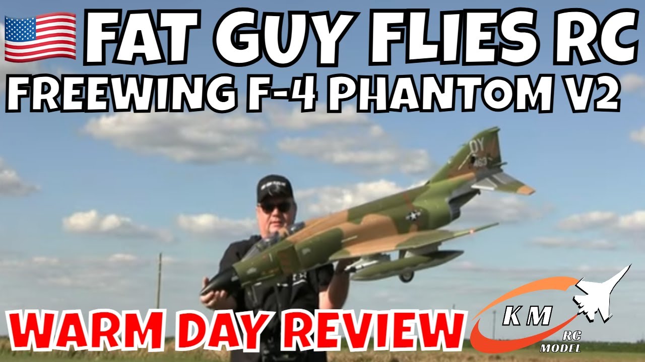 Freewing F-4 Phantom II RC Jet Review ✈️ - Perfect Day for a Flight!