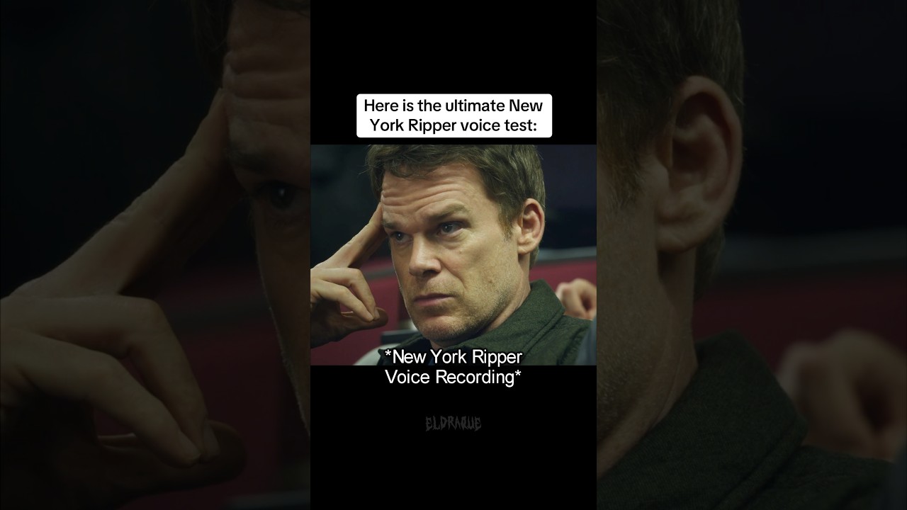 THIS New York Ripper Voice TEST Confirms His Identity! Dexter: Resurrection #dexter #shorts