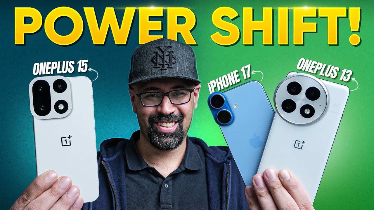 OnePlus 15 vs iPhone 17 vs OnePlus 13 🔥This One Will Surprise You!