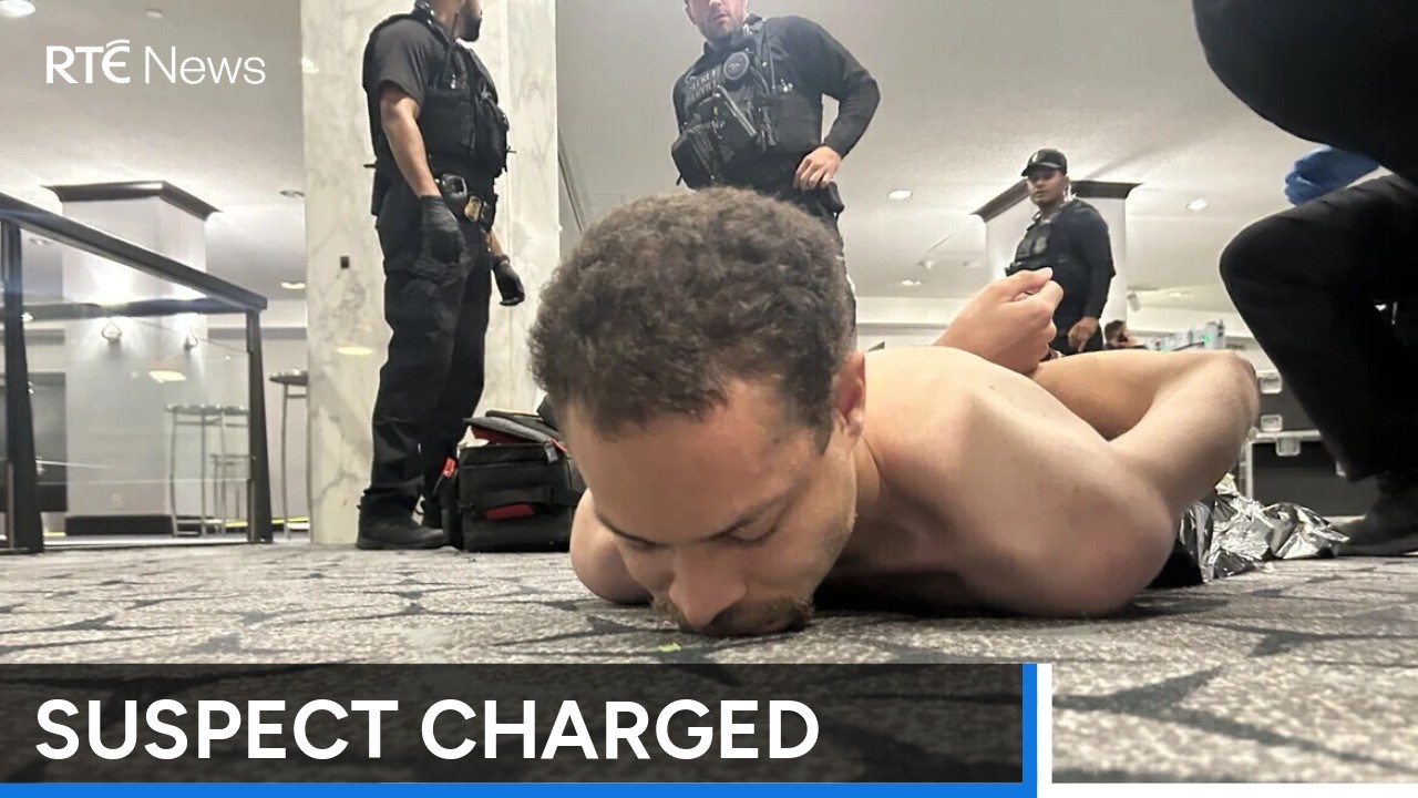 Man charged with attempting to assassinate US President Donald Trump | RTÉ News