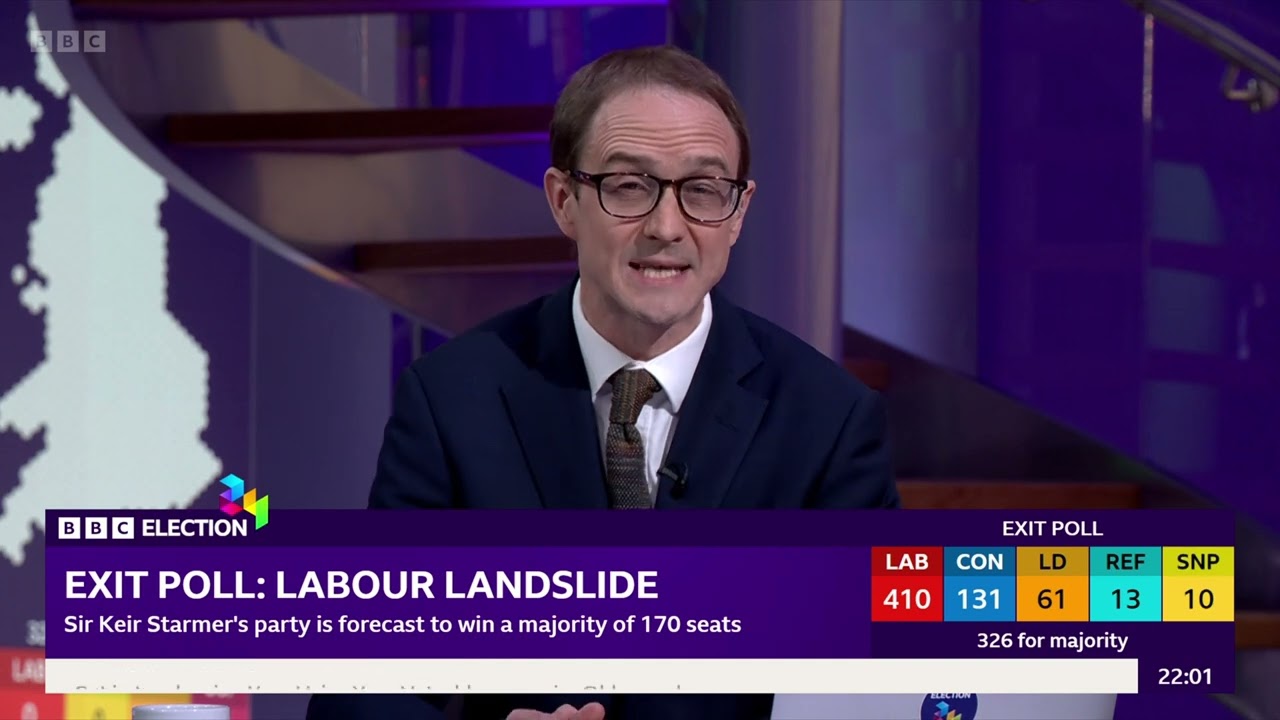 UK General Election 2024 - BBC Coverage Part 1