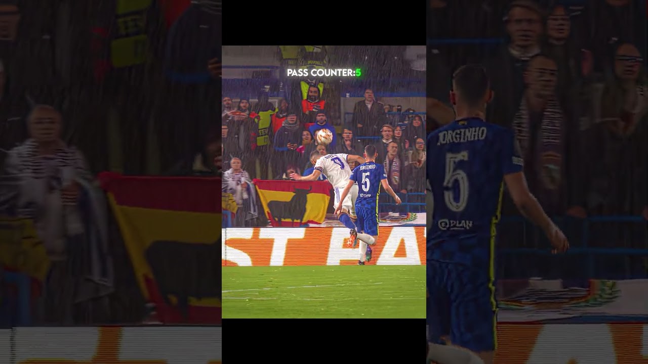 Real Madrid's Stunning Counter Attack vs Chelsea ⚽