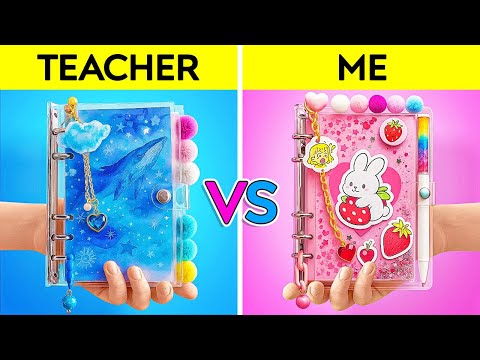 TECHER VS ME: TANTANGAN EDISI PERLENGKAPAN SEKOLAH & ALAT TULIS oleh 123 GO!