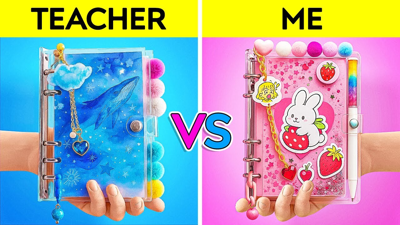 Seru! Tantangan Perlengkapan Sekolah & Alat Tulis 📝 | TechER vs ME by 123 GO!