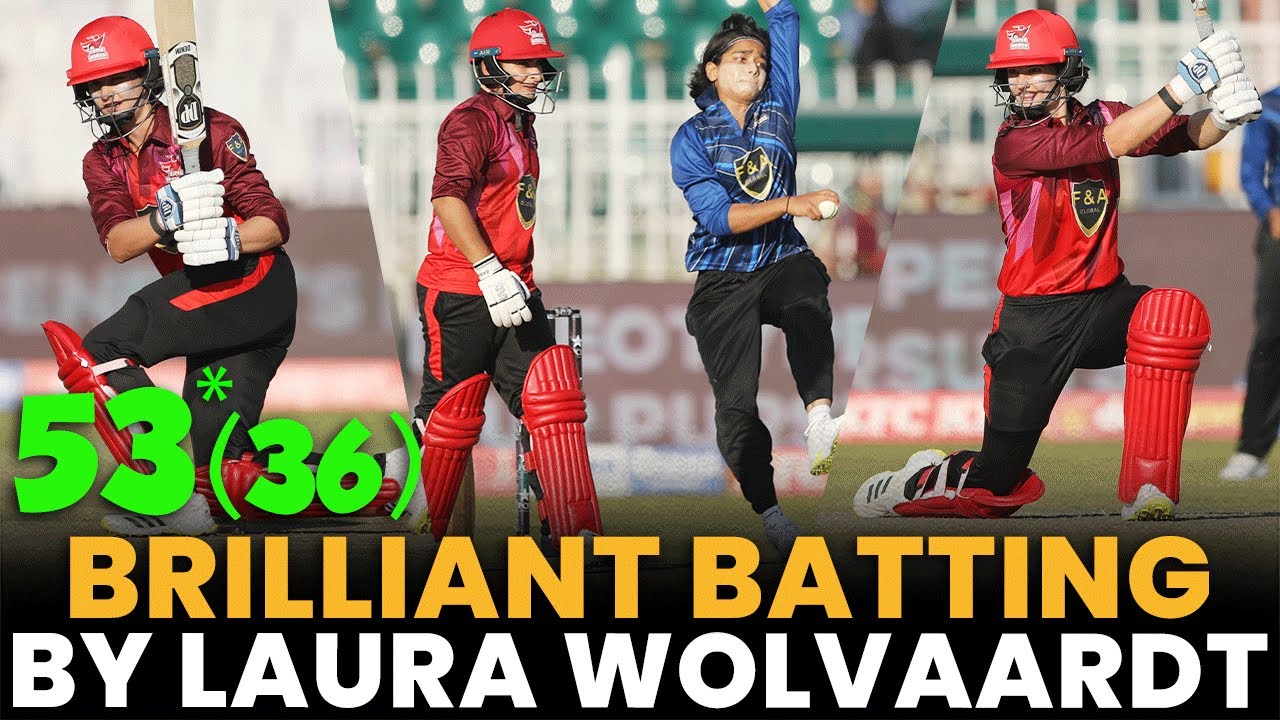 Laura Wolvaardt Shines with Stunning Batting in Women's League Match 🌟