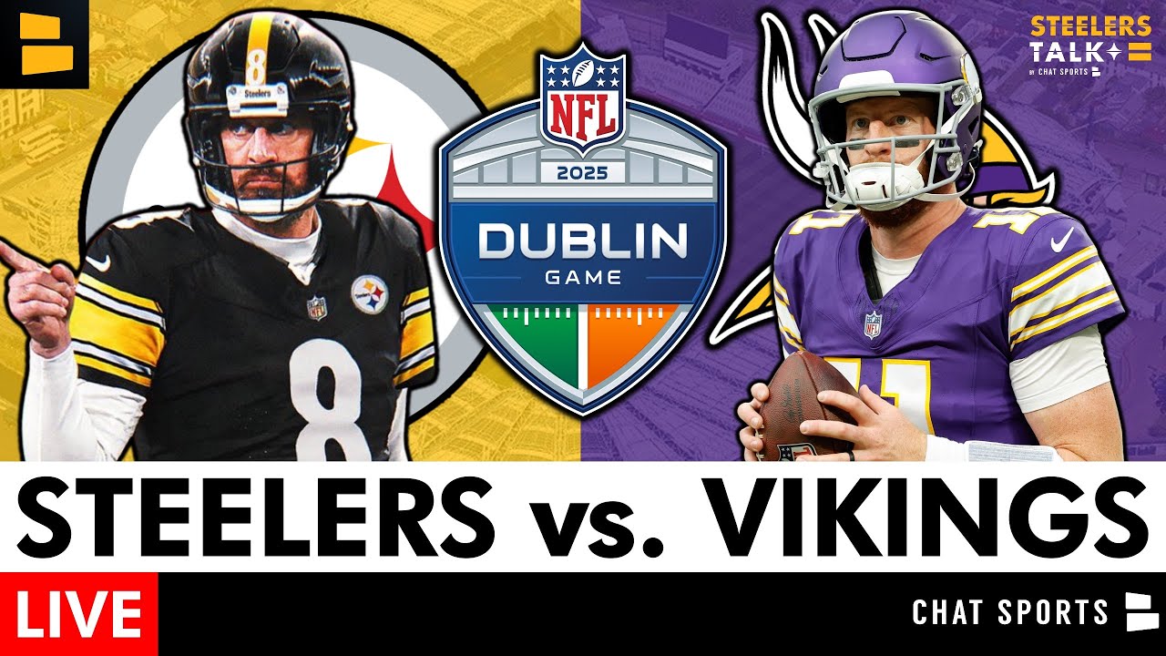 Watch Steelers vs. Vikings Live: Score, Highlights & Play-by-Play | NFL Week 4 🏈