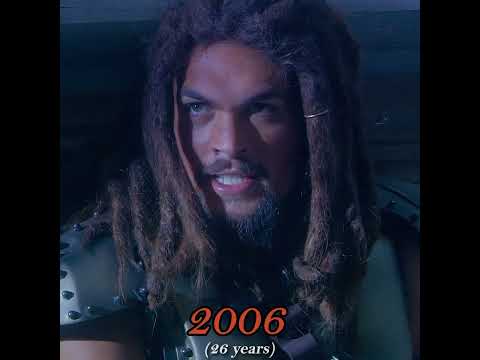 Jason Momoa evolution (1999 - Now) 🎬💫 #jasonmomoa #baywatch #minecraftmovie #evolution