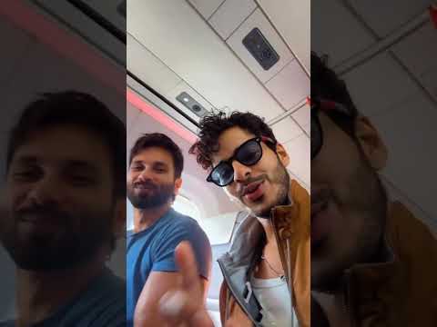 Ishaan Khatter shares a HILARIOUS video with brother Shahid Kapoor ๐ #shorts #ishaankhatter #shahid