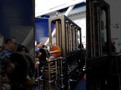 Babbage Machine Demo= Computer History Museum