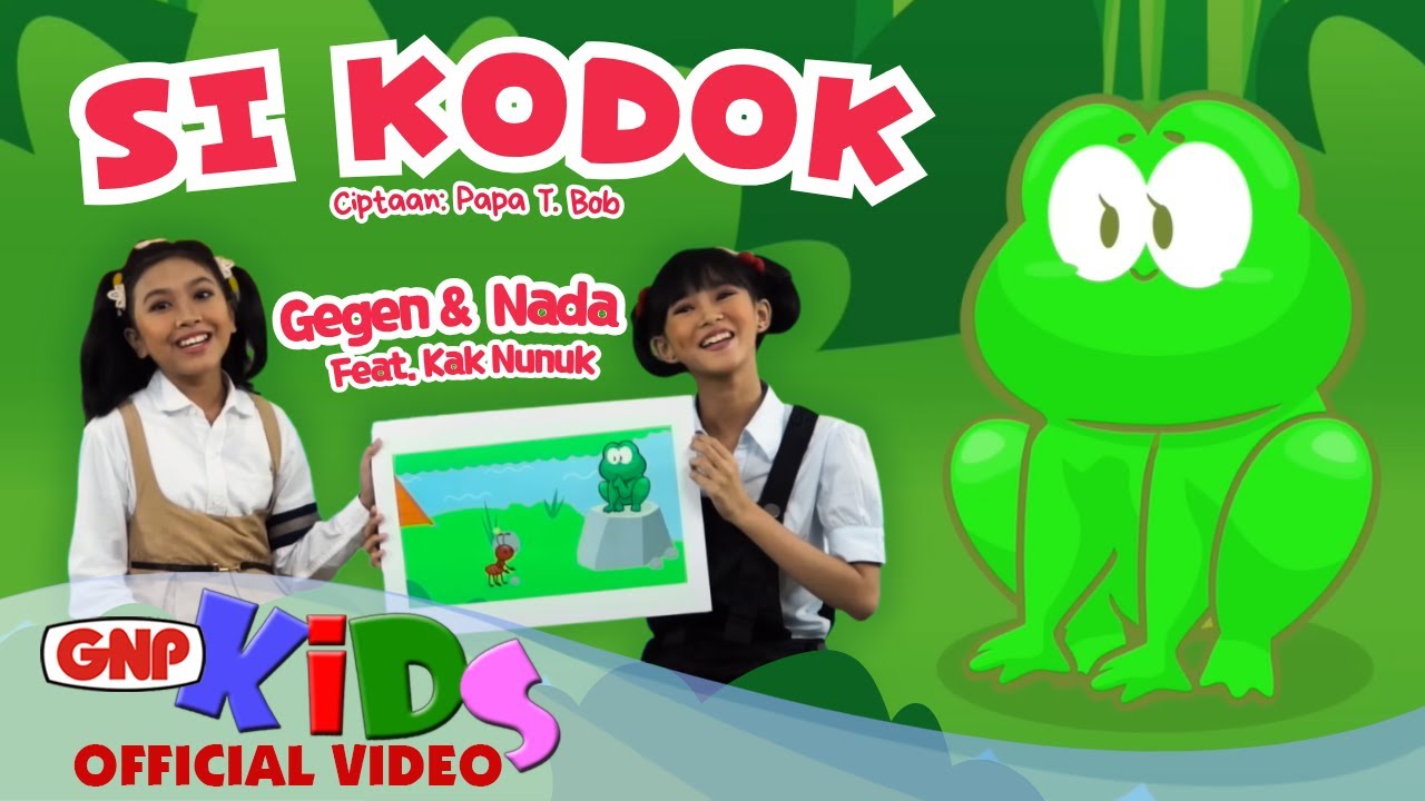Si Kodok - Lagu Anak tentang Hewan 🐸