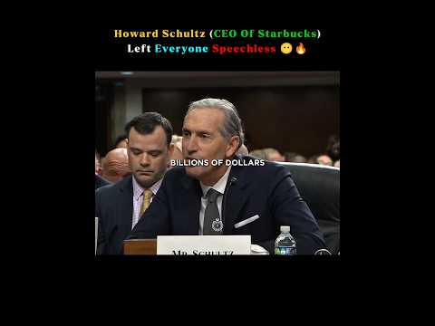 When CEO Of Starbucks Left Whole US Senate Speechless 😶🔥 | #shorts , #ytgrowth , #money , #hearing