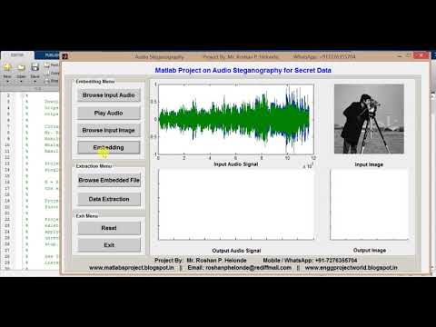 Audio Steganography using Matlab Source Code