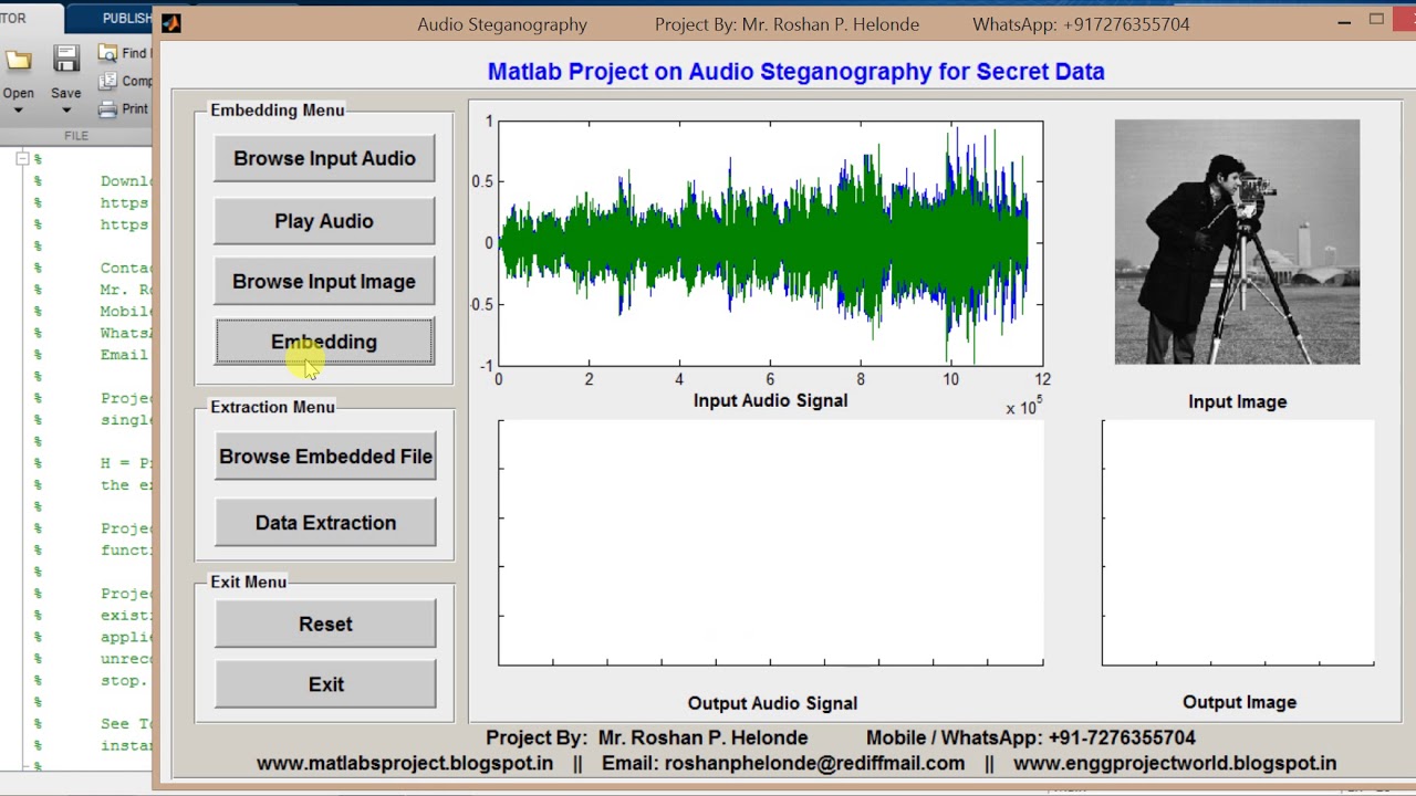 Unlock Hidden Messages with Audio Steganography in MATLAB 🎵
