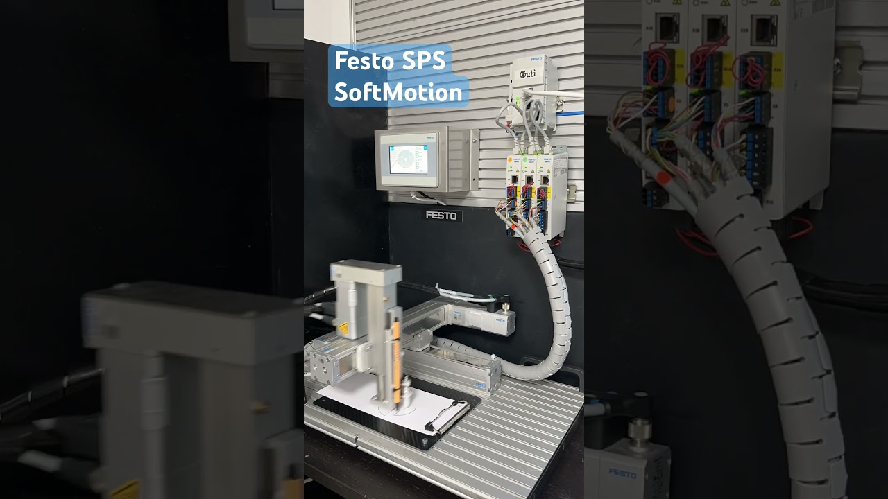 Effiziente Programmierung des 3-Achs-Systems mit Festo-SPS & SoftMotion 🚀