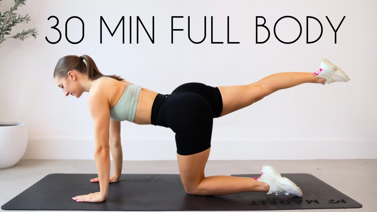 30-Minute Full Body Workout for Small Spaces (No Jumping or Equipment)
