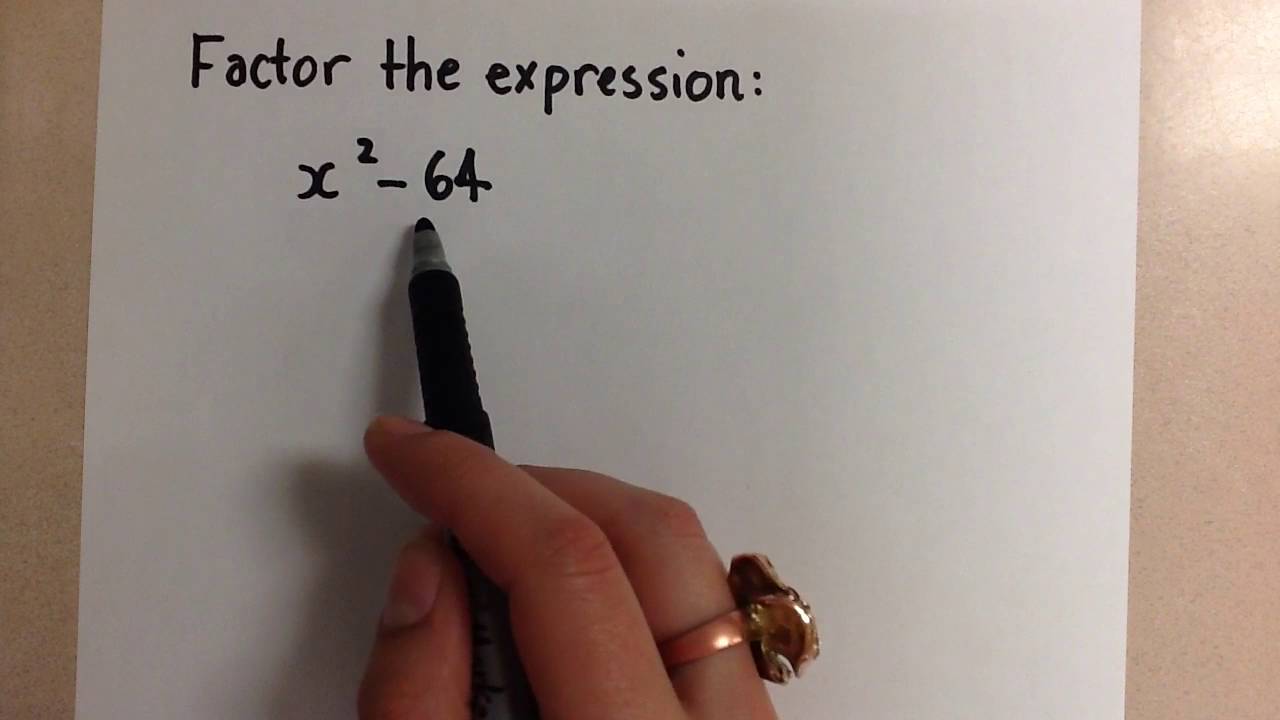 Master the Art of Factoring a Difference of Squares 🔍
