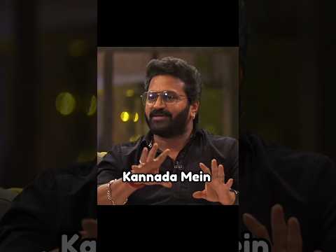 Rishabh Shetty talking about Kantara in Hindi 🍿🔥 #rishabshetty #trending #viralshorts #shorts