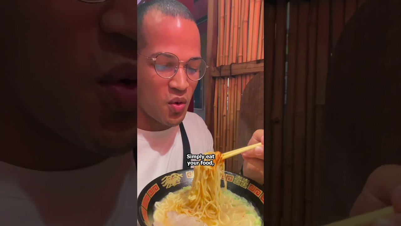 Eating Ramen Alone in Japan