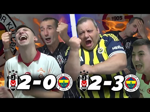 BJKLI ve FBLİ DERBİYİ BİRLİKTE İZLERSE..🔥 | Beşiktaş - Fenerbahçe