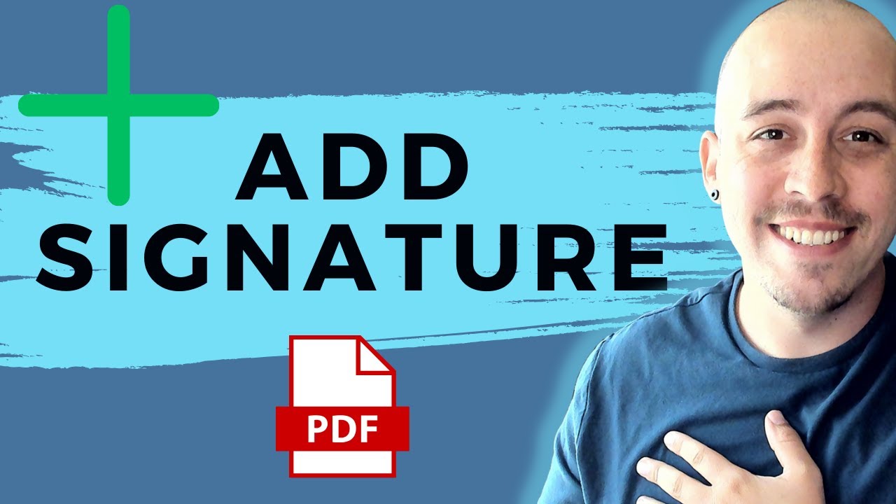 Create a Blank Signature Field in Adobe Acrobat Pro ✍️