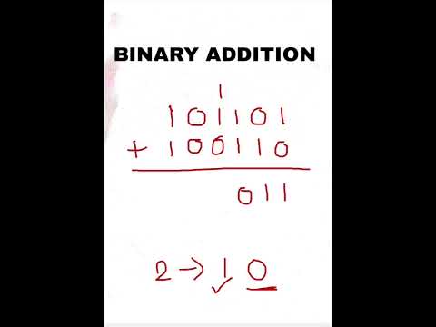 binary addition in digital electronics