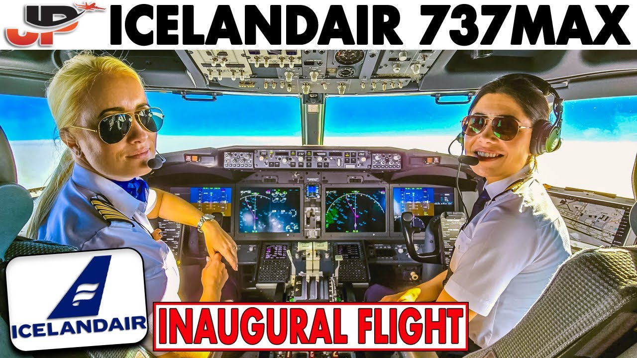 Icelandair 737 MAX Inaugural Flight to Pittsburgh ✈️