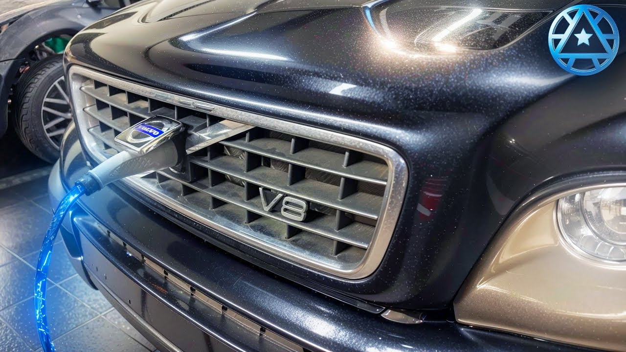 Volvo поврежден электродвигателем 🚗