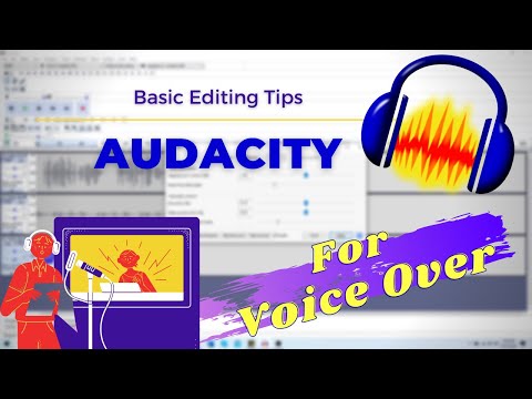 Audacity Tutorial for Voice Over (Beginner)