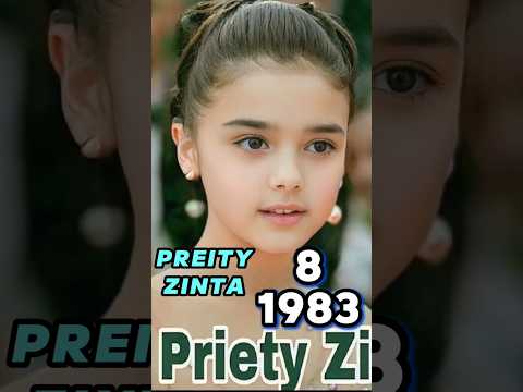 Preity Zinta Age Transformation (1975-2025) | Evolution of Preity Zinta's Life and Career