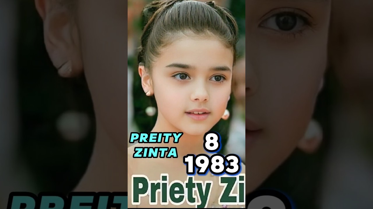 Preity Zinta Age Transformation (1975-2025) | Evolution of Preity Zinta's Life and Career