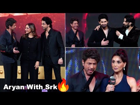 UNCUT - Shahrukh Khan At The Preview Of Aryan Khan Netflix The Ba***Ds Of Bollywood | MS shorts