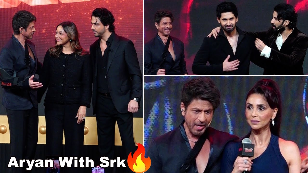 Shahrukh Khan at Aryan Khan Netflix Preview 🎬