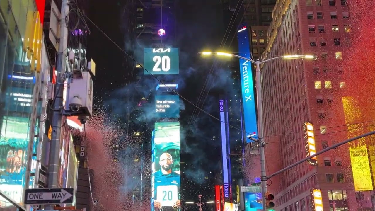 Times Square 2026 Ball Drop 🎉