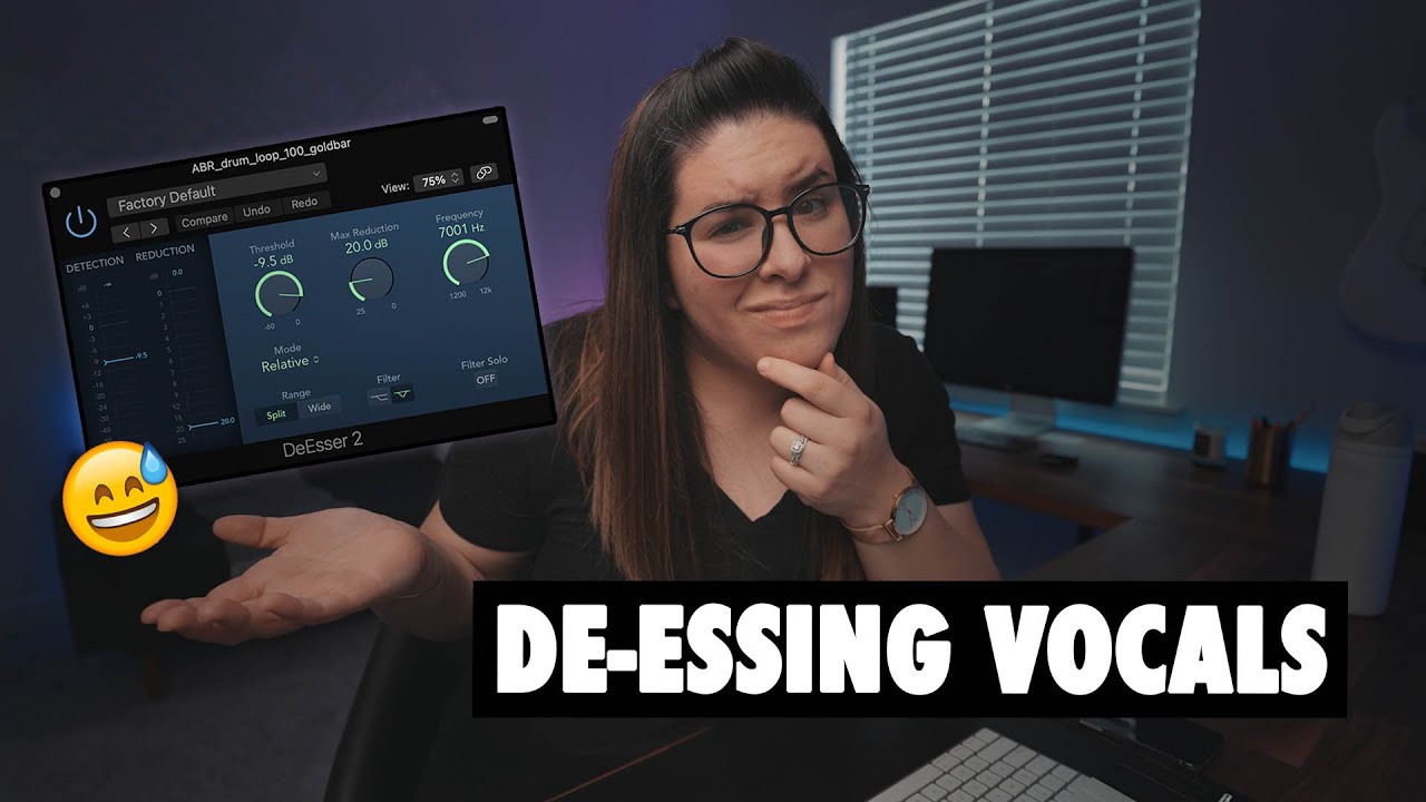 DeEssing Vocals in Logic Pro X 🎶