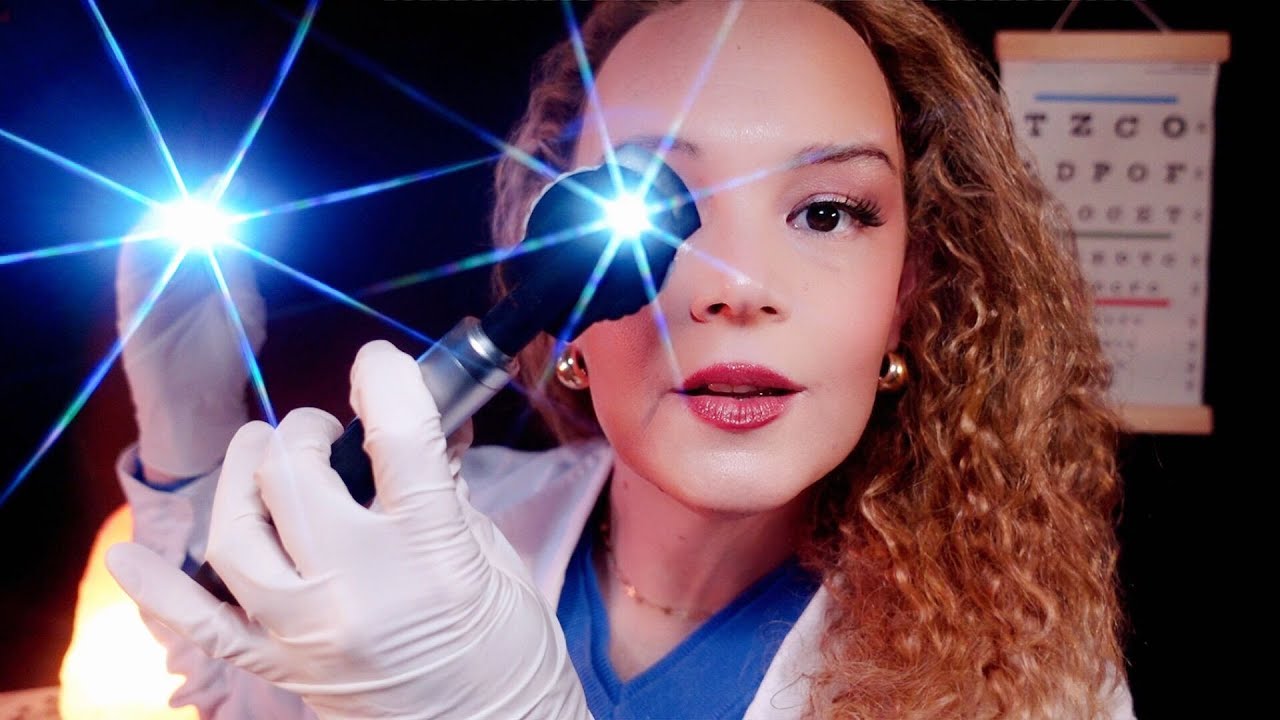 ASMR Eye Exam for Relaxation & Sleep 👁️