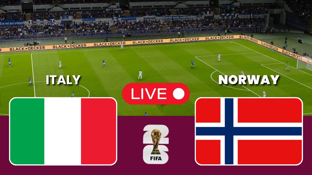 Italy vs Norway | World Cup 2025 Simulation ⚽