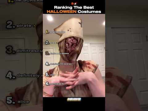 Ranking The BEST Halloween Costumes🎃✨