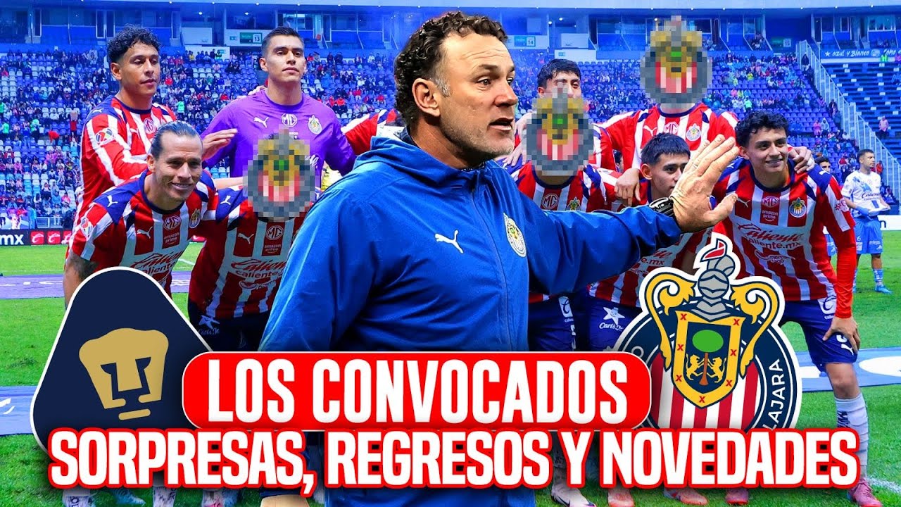 Chivas vs Pumas: Novedades y Regresos ⚽